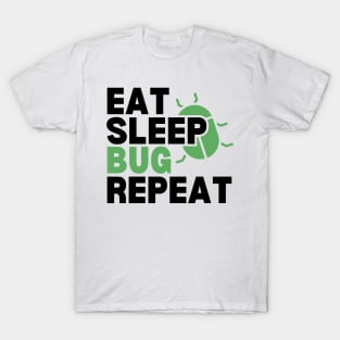 Eat Sleep Code Repeat Funny Developer T-Shirt